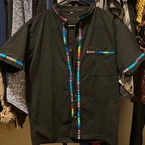 Mexican button shirt
